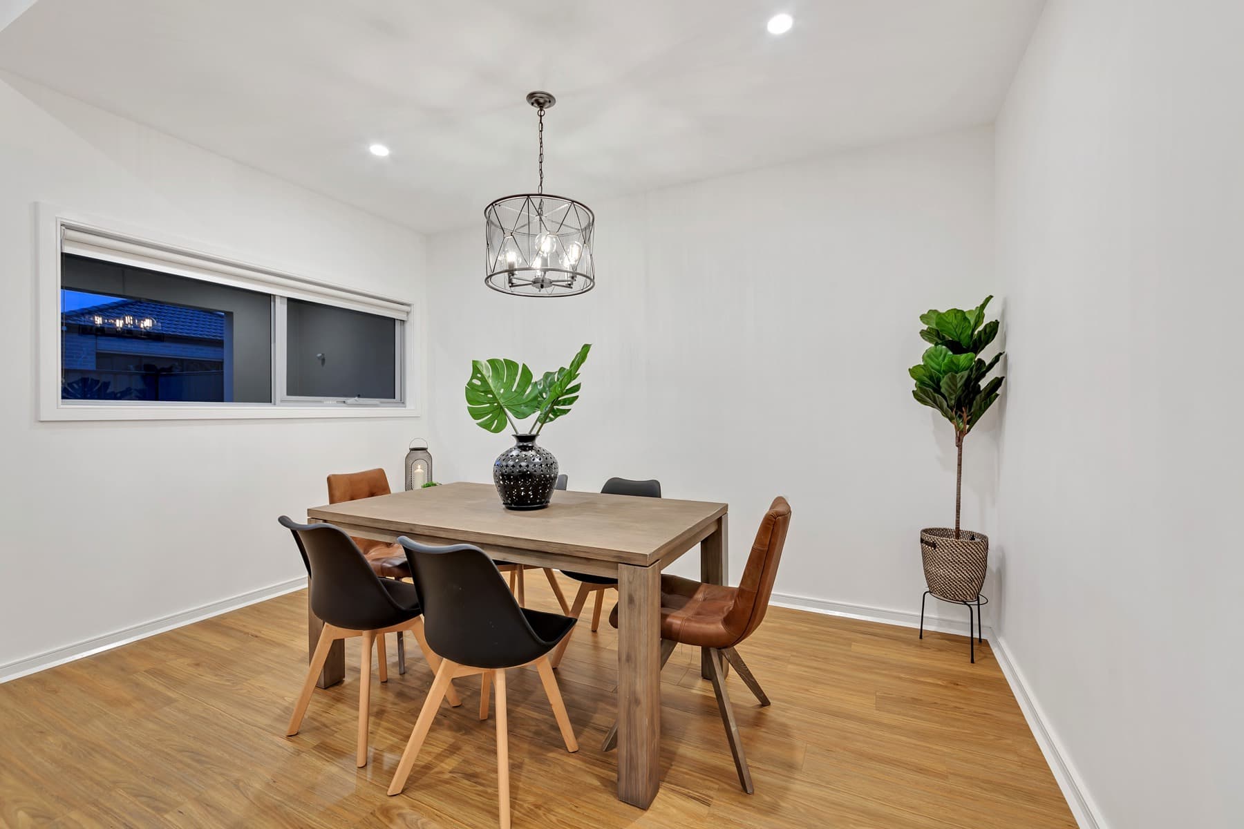 The dining table · a completed Zaman home