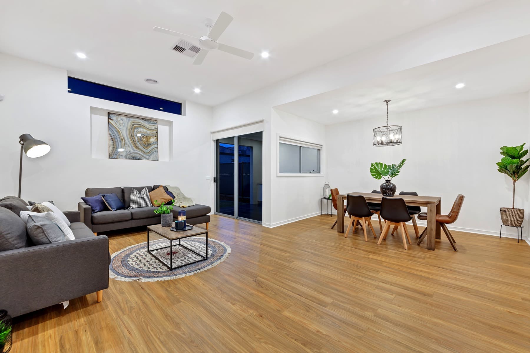 A completed Zaman home, frame 11