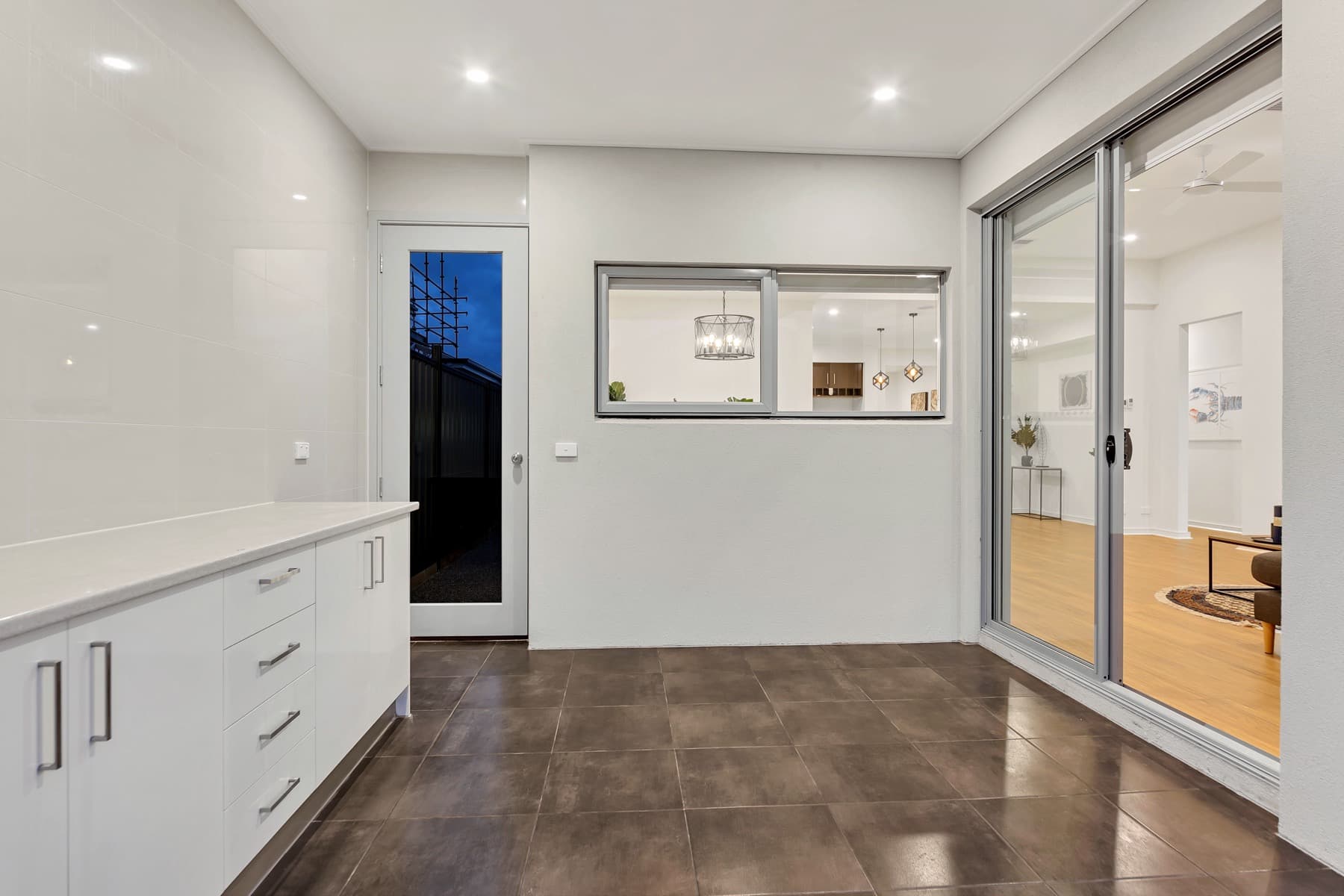 A completed Zaman home, frame 12