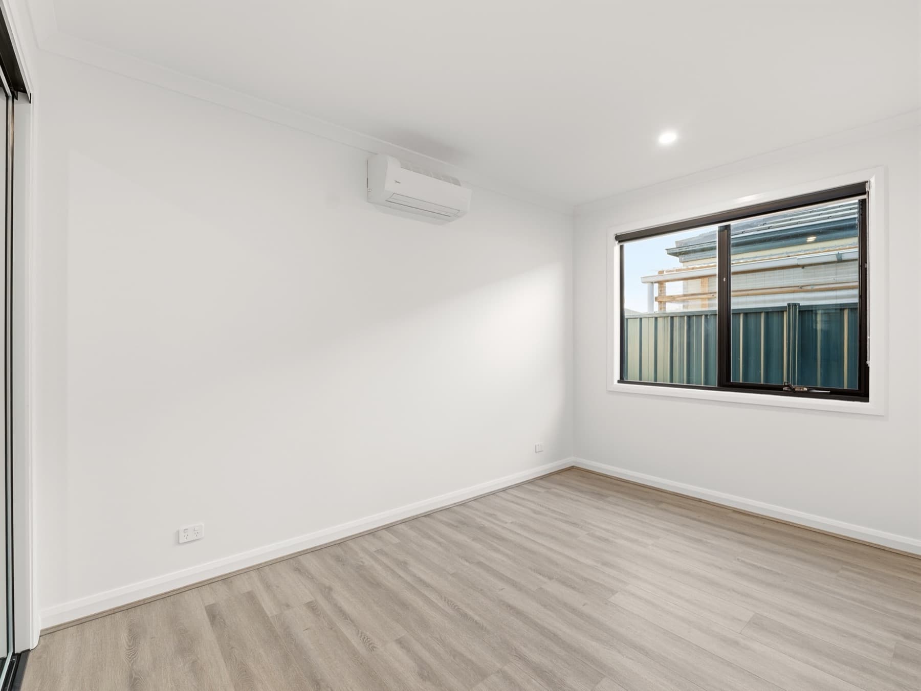 A bedroom and its window