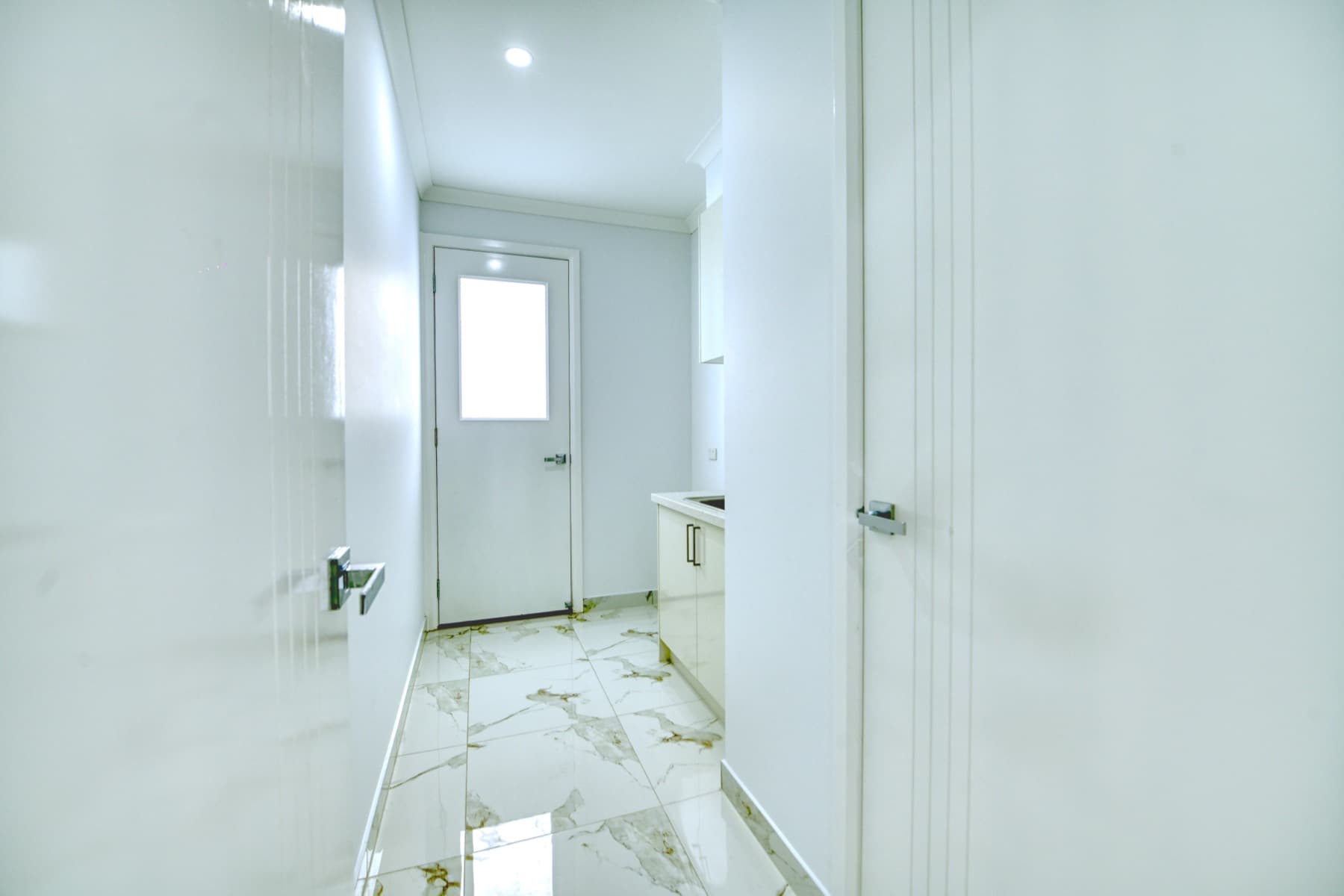 A completed Zaman home, frame 25