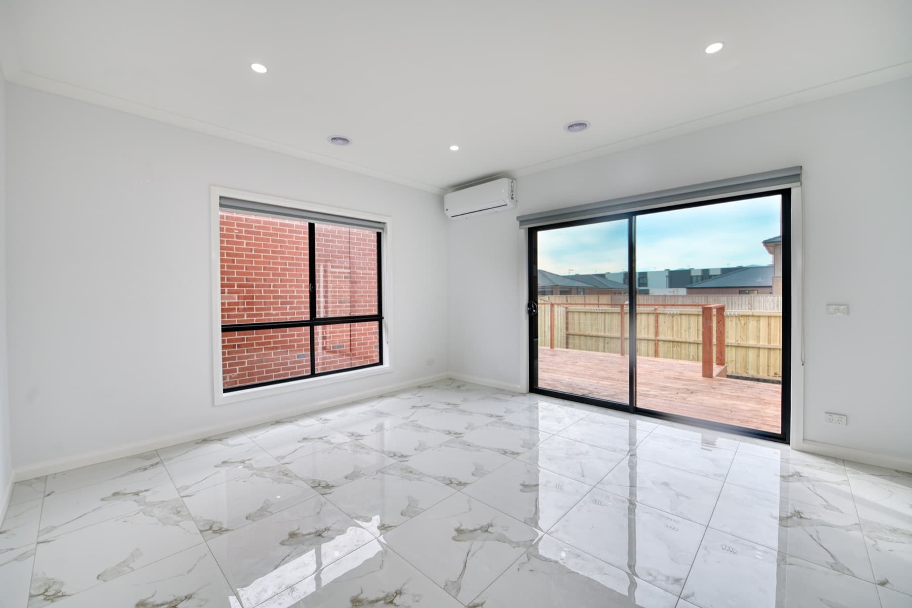A completed Zaman home, frame 43