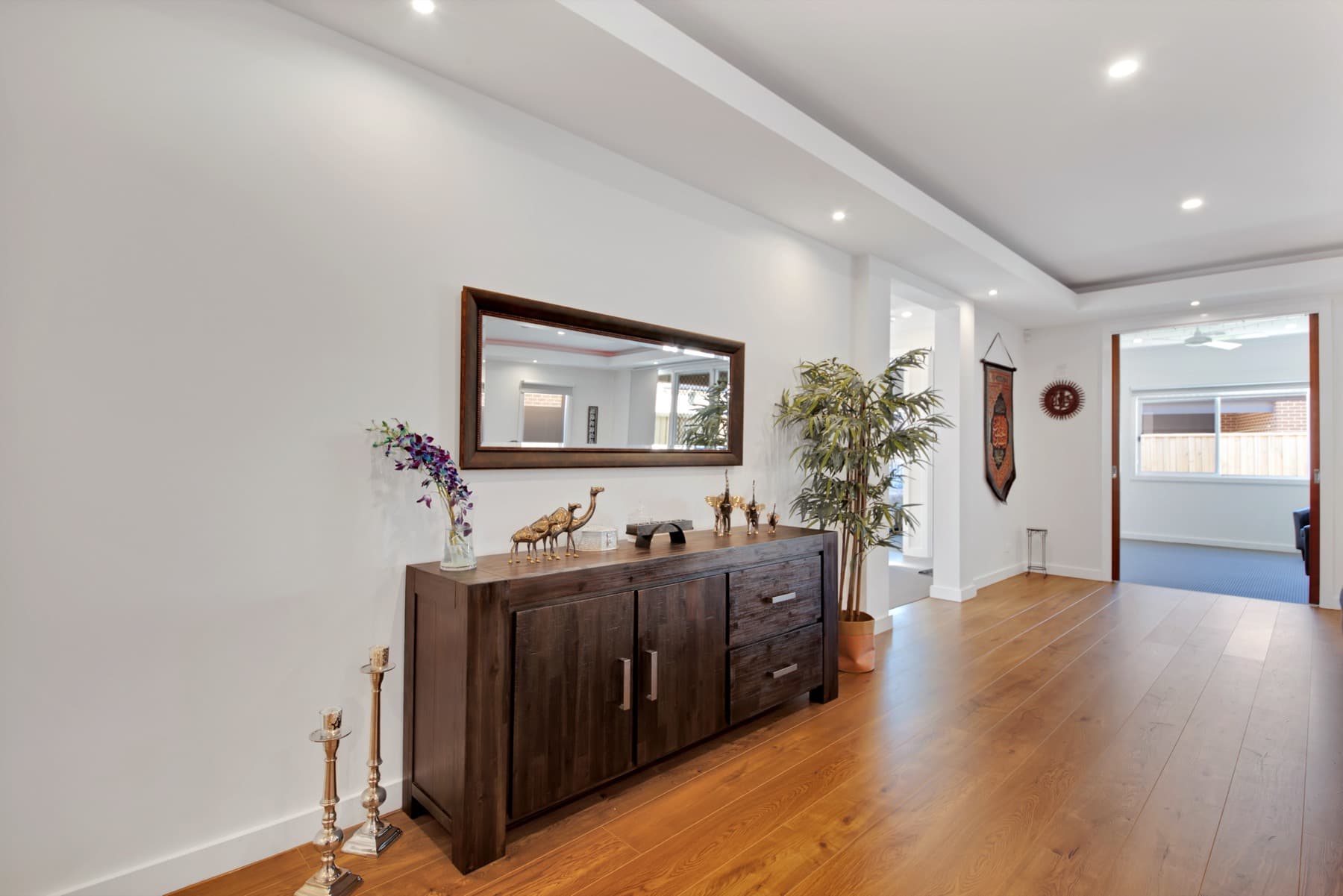 A completed Zaman home, frame 15