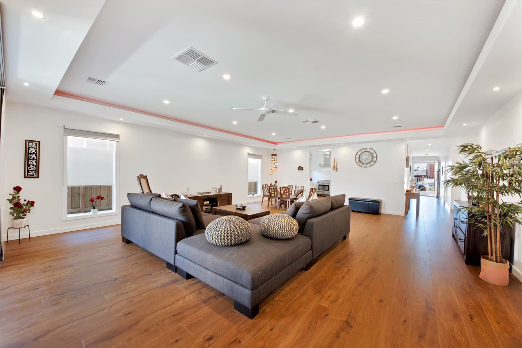 A completed Zaman home, frame 19