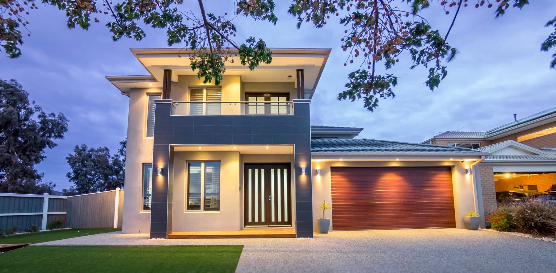 A completed Zaman home, frame 02