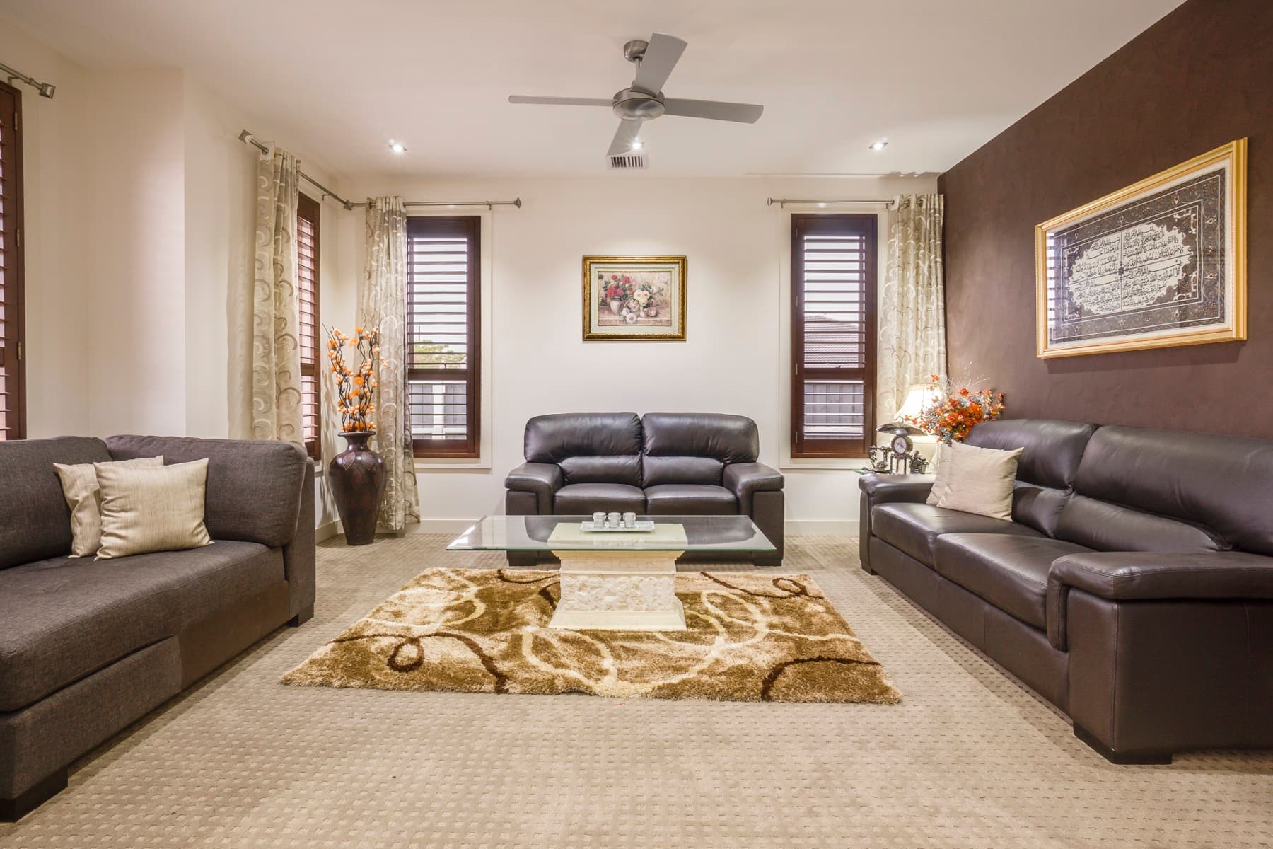 A completed Zaman home, frame 09