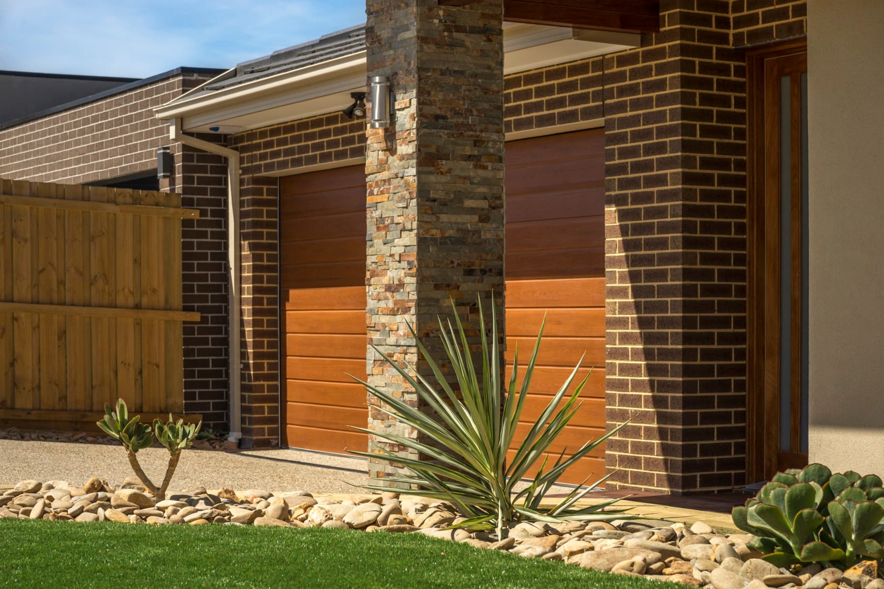 A completed Zaman home, frame 22